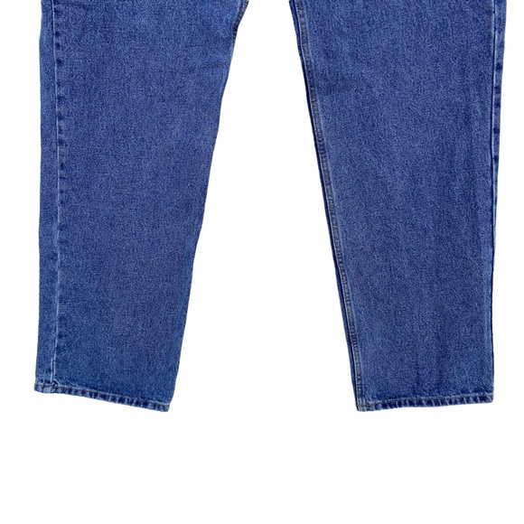 ROCKIES Jeans Relaxed Long Rise Straight Leg 100% Cotton Denim - Picture 4 of 7